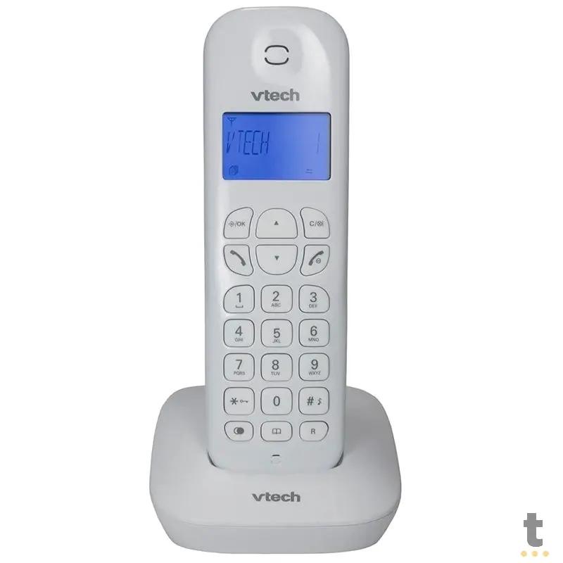 Telefone Sem Fio Vtech Ident Chamada Vt680w Dect6.0 Branco Truedata